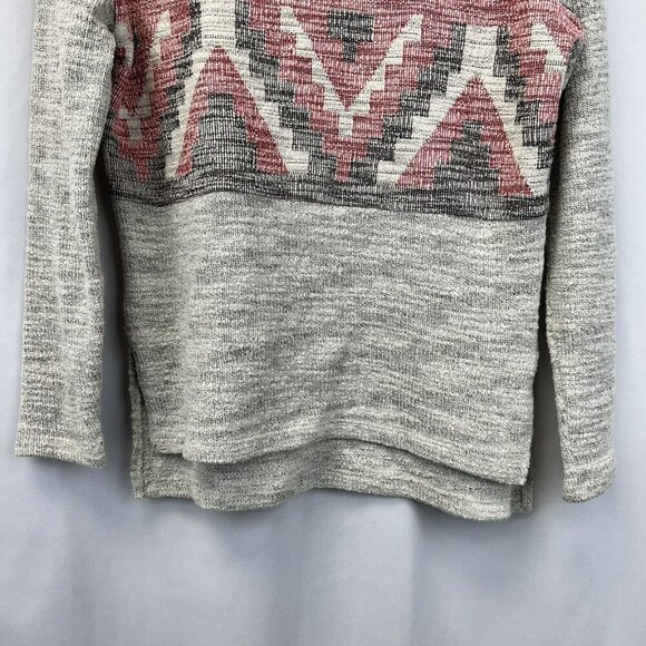 American Eagle Womens Round Neck Multicolor Aztec Print Sweater Size XS - Picture 4 of 8